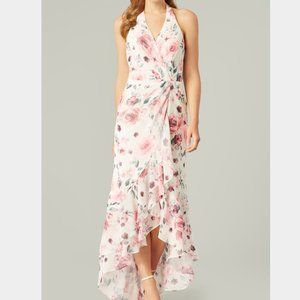 NWT Kleinfeld Floral Halter Bridesmaid Dress